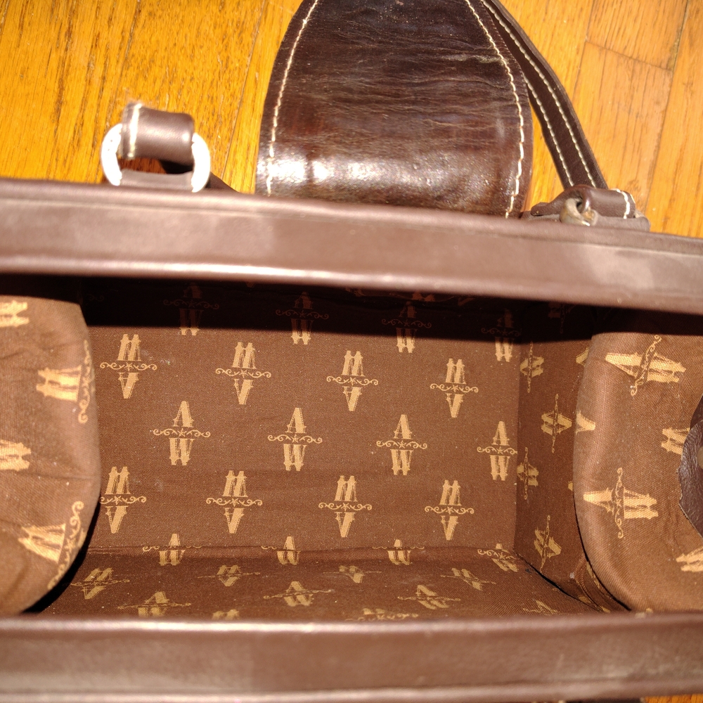 American West Black and Brown Crossbody Bag - Picture 6 of 9
